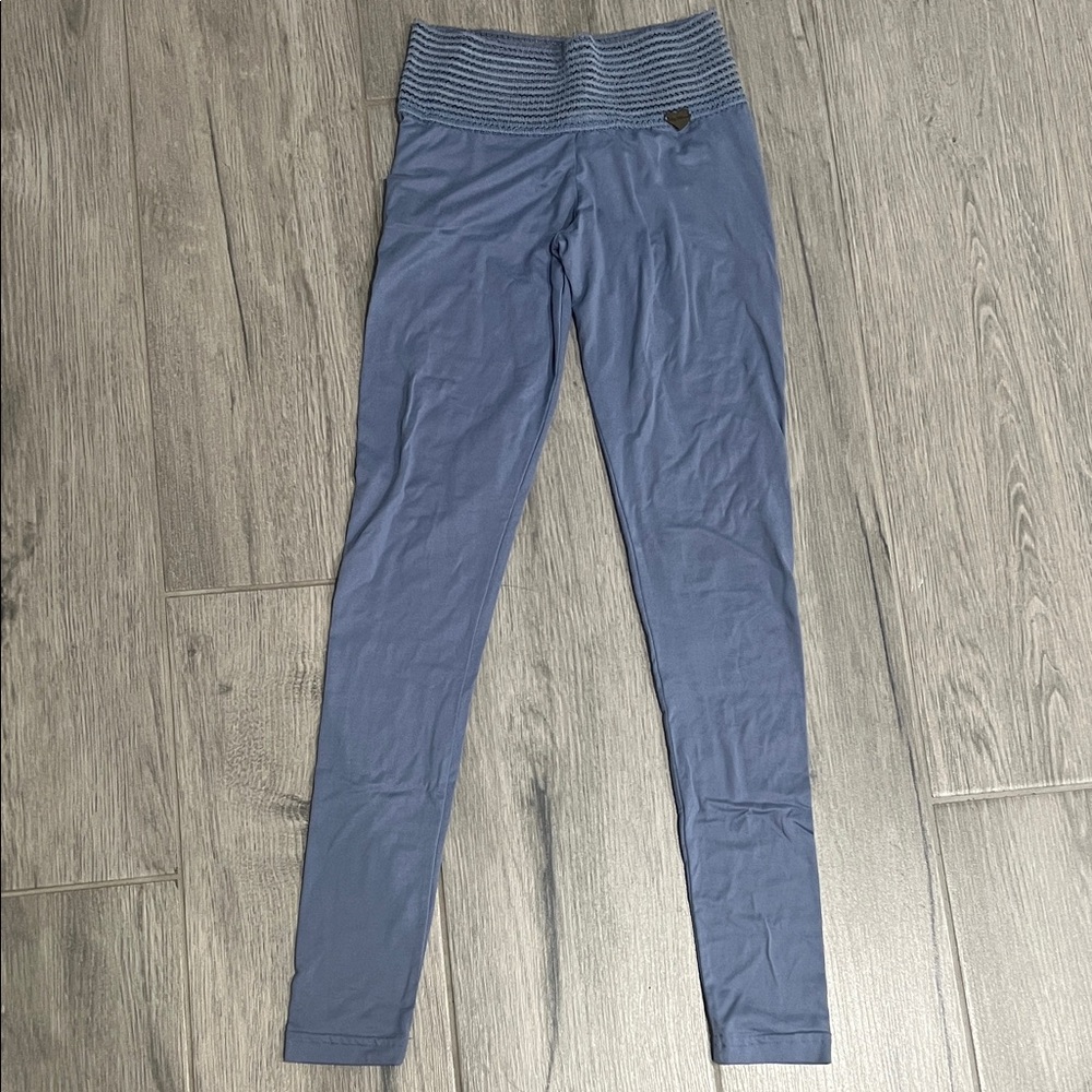 Cute Booty Lounge Blue Leggings